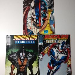 Youngblood Strikefile Comic Lot
