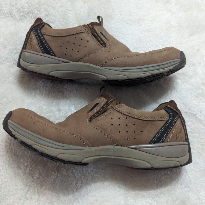 en el medio de la nada Médico Mediar Clarks ACTIVE AIR VENT Nubuck Leather Pull-on Loafers Shoe Brown Tan Men's  Size 12M for Sale in Round Rock, TX - OfferUp