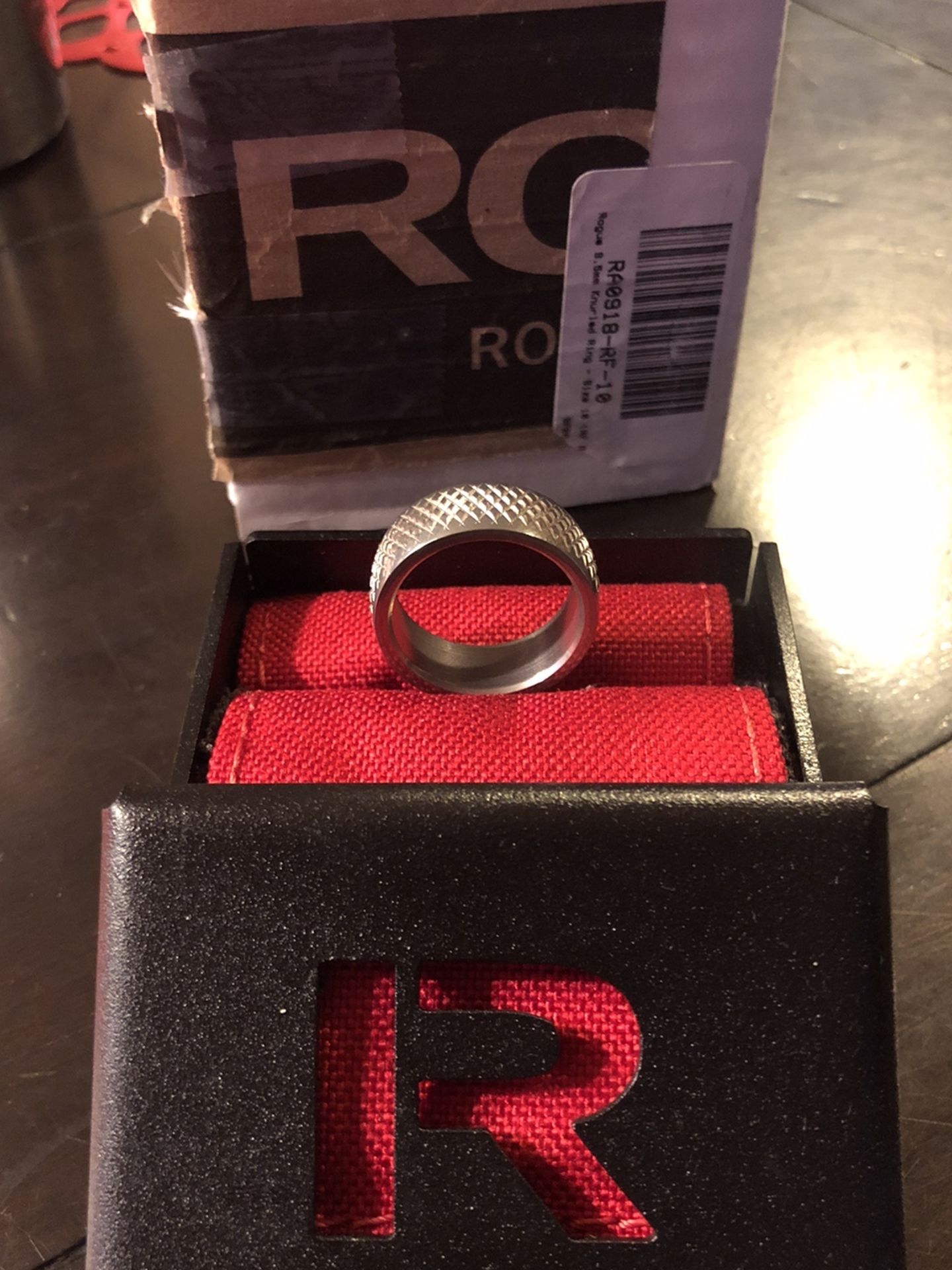 Rogue Fitness Knurled Ring