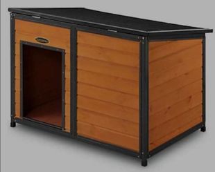 Price reduced! Dog house with heater installed