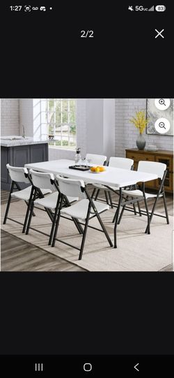 6ft white tables