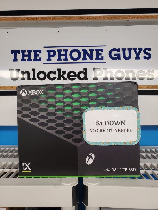 🚀Pay Later, Game Today! Microsoft Xbox Series X – Gaming Console – Take It Home for $5 Down! 🎮