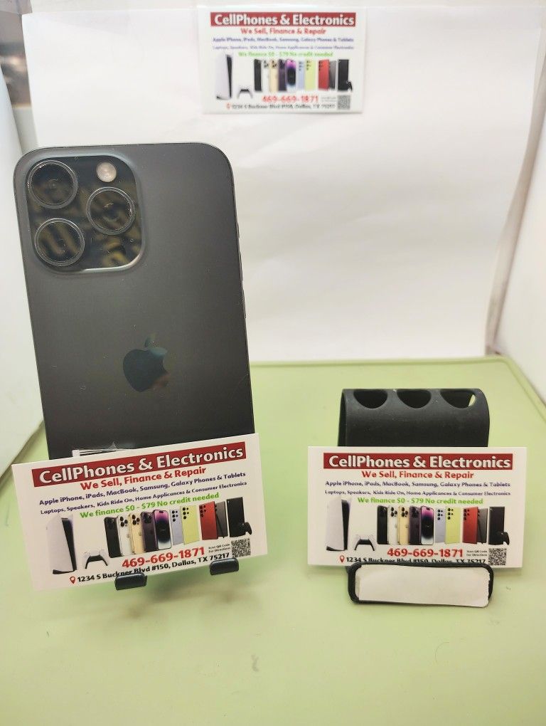 iPhone 15 Pro Max Spectrum Locked In Excellent Condition Holiday Deal Cash Price Starting From $499