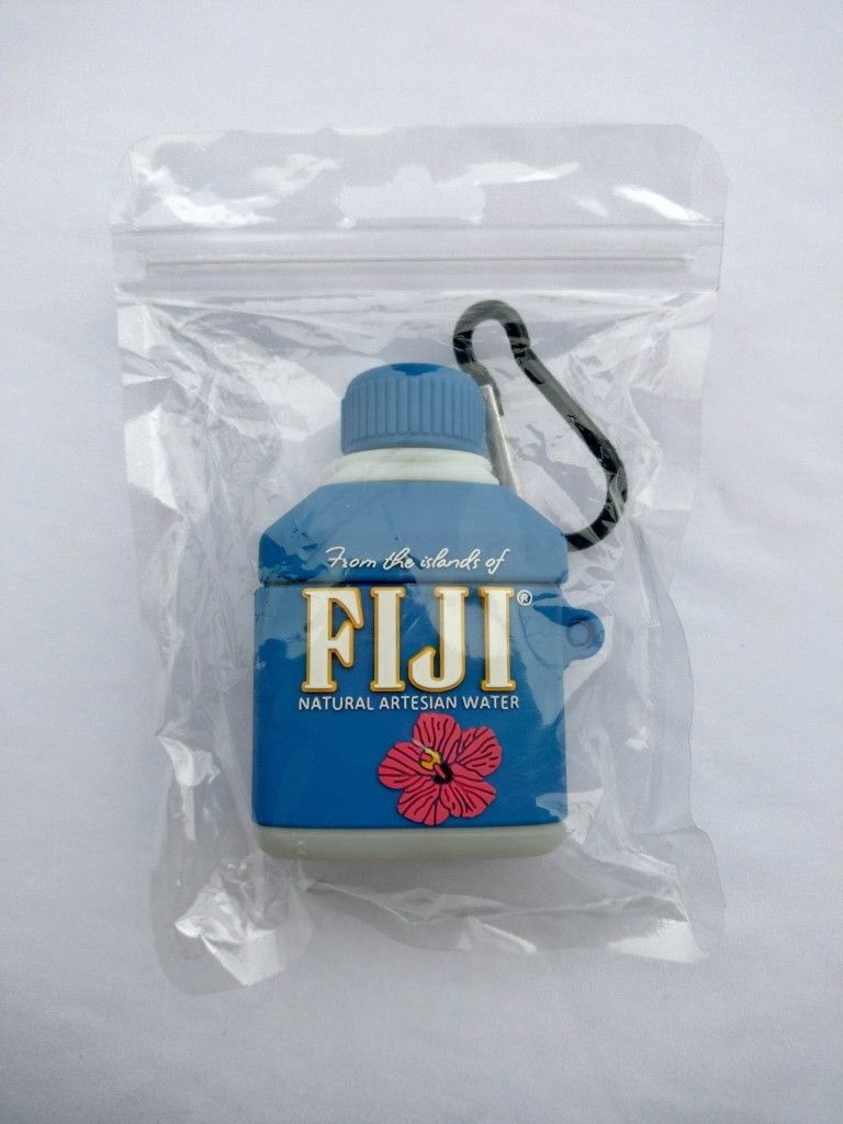 FIJI WATER BOTTLE AIRPODS CASE COVER GEN 1 & 2 FOR EARPHONES