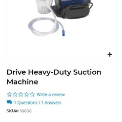 Heavy Duty Suction Machine Brand New 