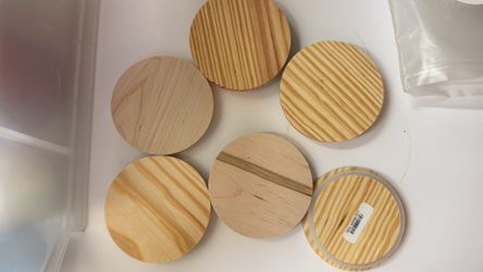 Candle Wood Lids 