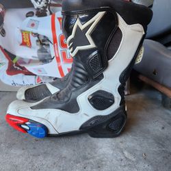 Alpinestars Smx6 Stella US Size 9  EURO 41 Boots Motorcycle