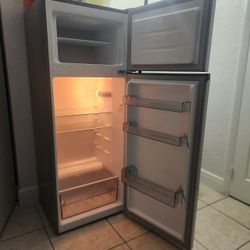 Stainless fridge