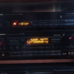 PIONEER VSA-1000 INTERGRATED AMPLIFIER AND F-443 SYNTHESIZER TUNER $600 FINAL PRICE 