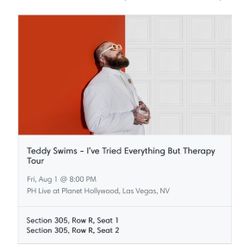 Teddy Swims In Las Vegas 