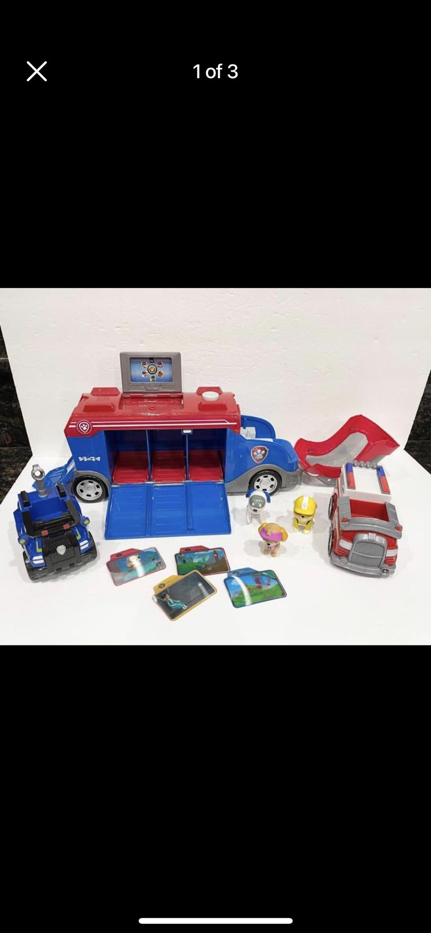 Paw Patrol Mission Cruiser Toy Truck Vehicle Bus/RV With Sound - comes with accessories as pictured. $20 Coral Springs 33071