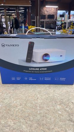 Vankyo leisure 470W home projector. 70502603