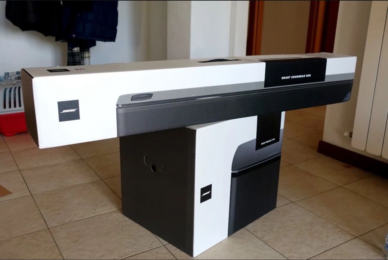bose bass module 700 & soundbar 900