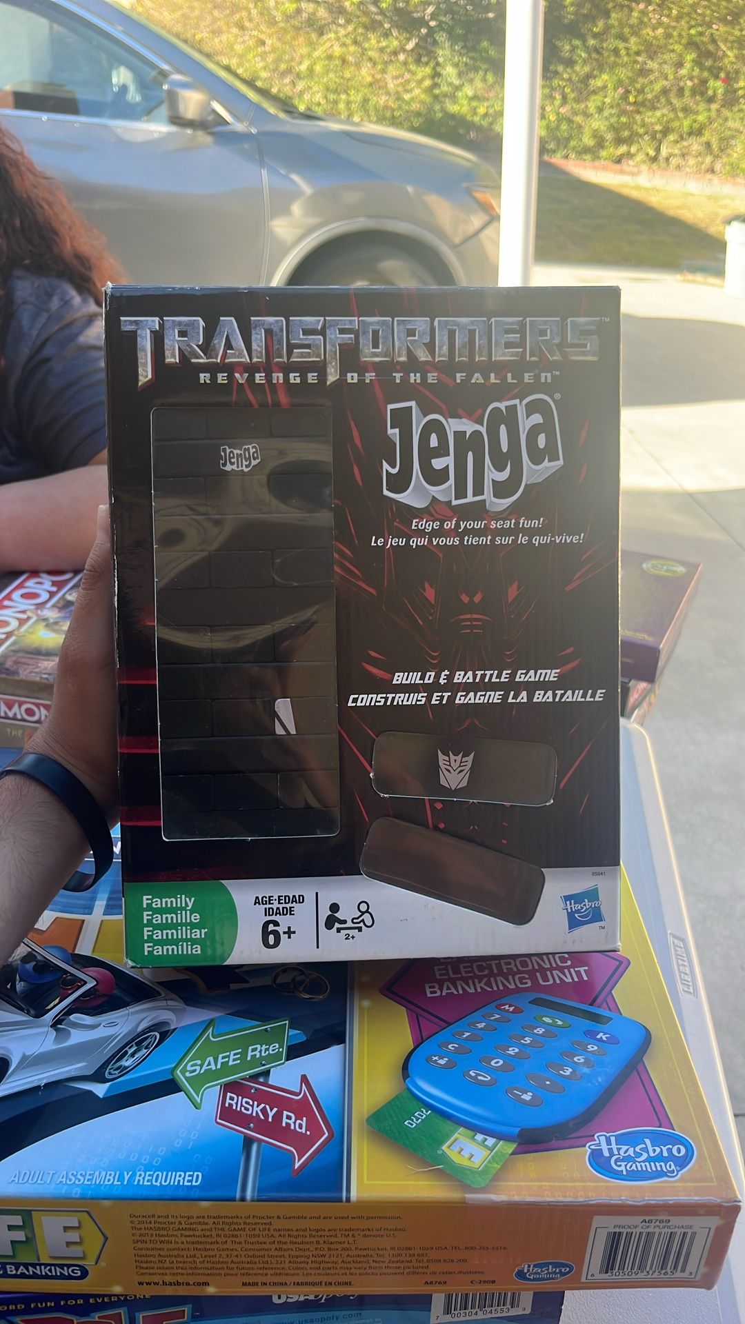 Transformers Jenga