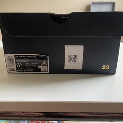 Jordan Air Jordan 6 Retro GS White Blue Denim Boys Sneakers Size 6.5Y