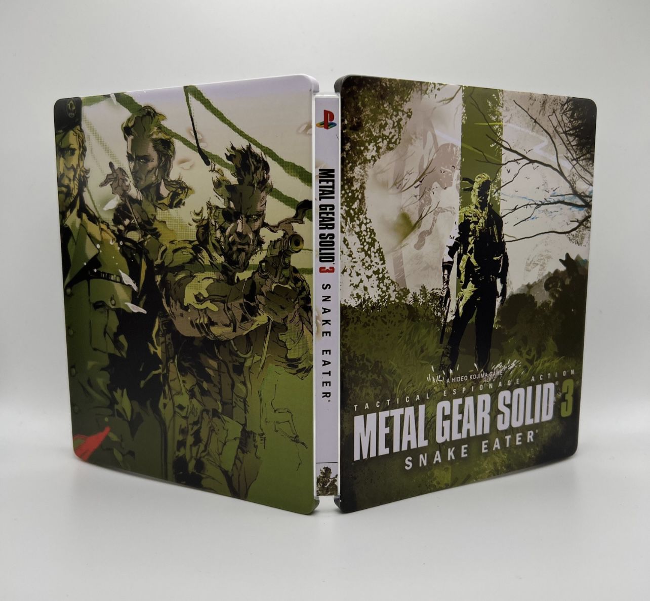 Metal Gear Solid 3: Snake Eater Custom made Steelbook Case for PS3/PS4/PS5/Xbox (No Game) New