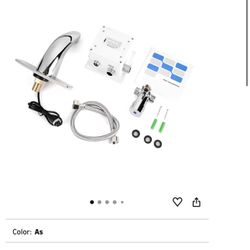 Electronic Sensor Touchless Sink Hands Hot & Cold Faucet Motion Activated 