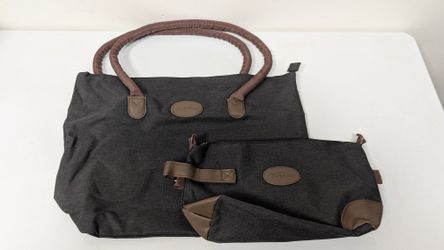 Brand New Bella Russo Tote And Toiletry Bag Set
