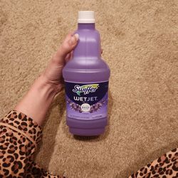 New Swiffer Wetjet Febreze Lavender Floor Cleaner