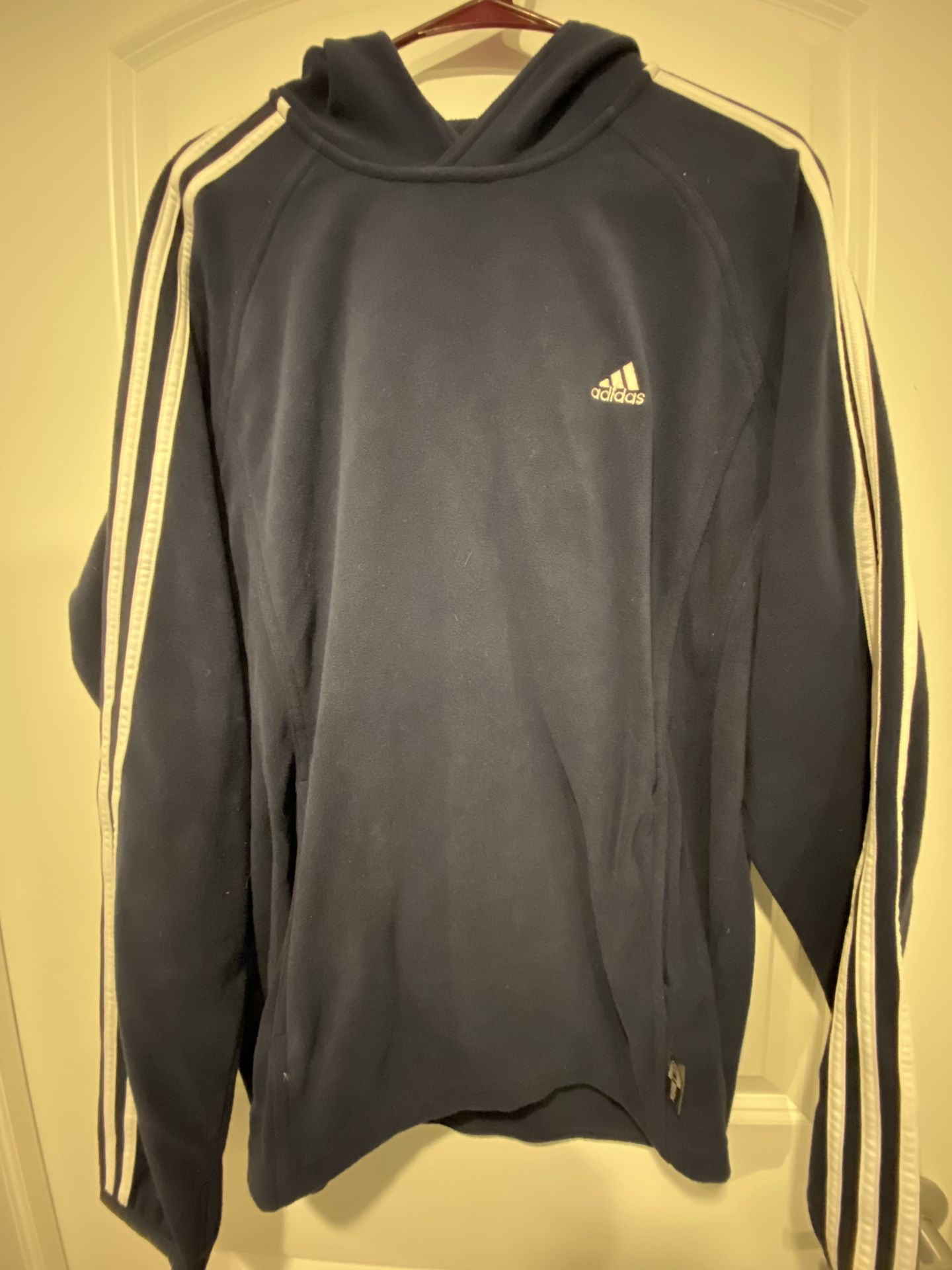 Adidas Track Vintage Hoodie LARGE