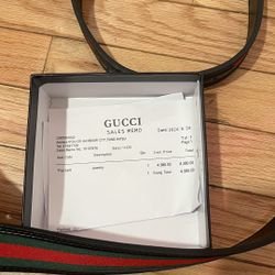 Gucci Belt And Bag