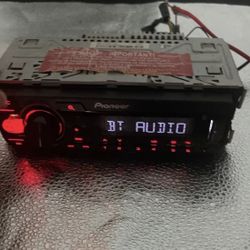 Pioneer MVH-S21BT 1-DIN Audio Digital Media Receiver W/ Bluetooth