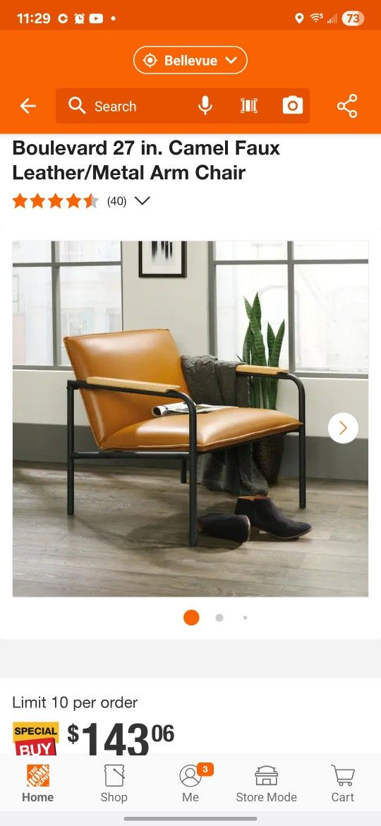 Almost Brand New Living Room Chair
