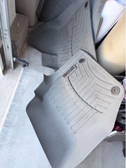 Grey Audi Weather Tech Mats