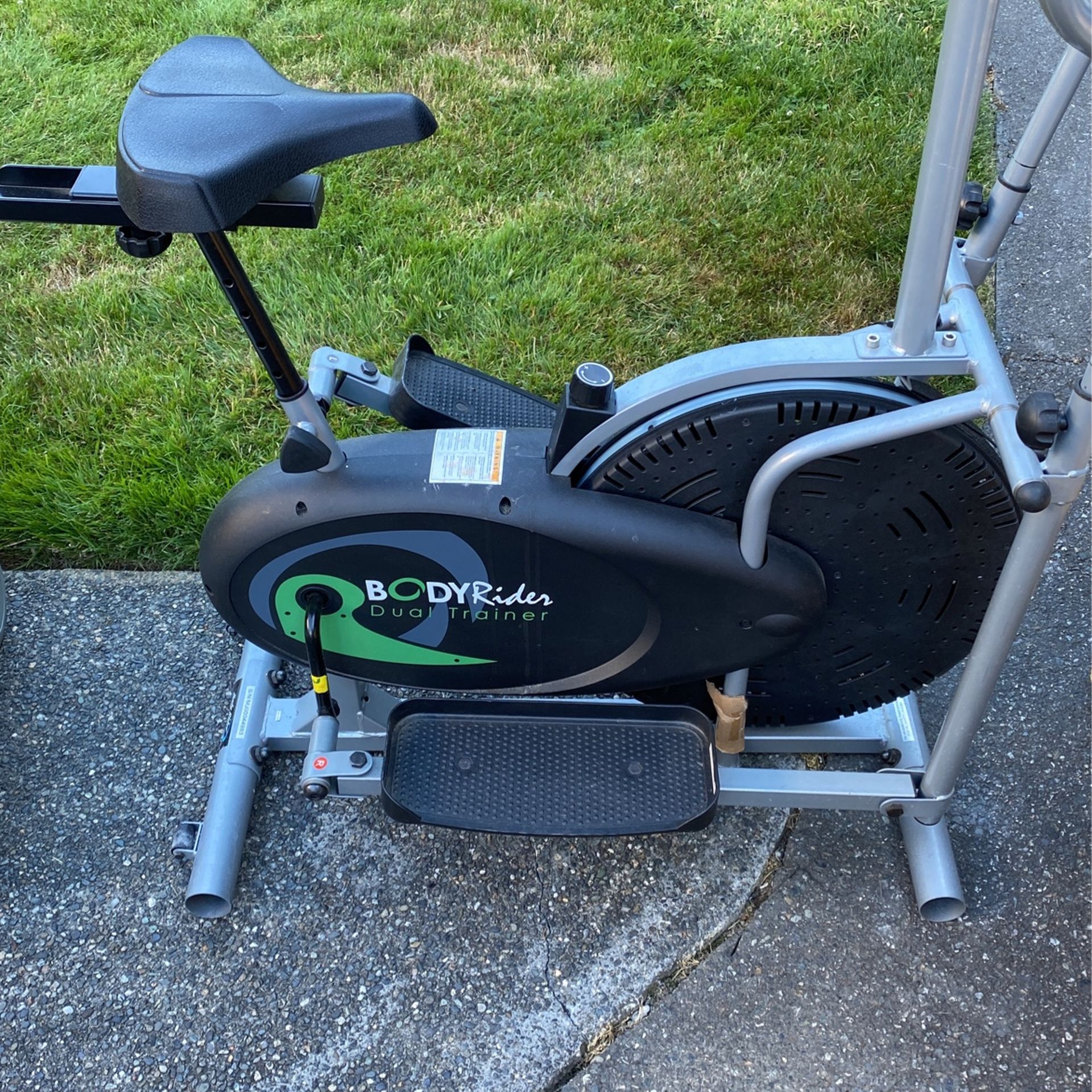 Body Rider Bike Body Rider Elliptical Trainer And Exercise Bike