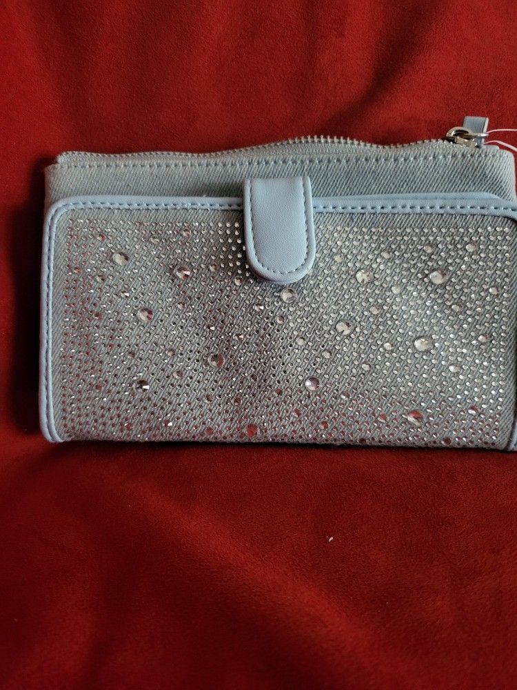 NWOT Blue Jean Wallet