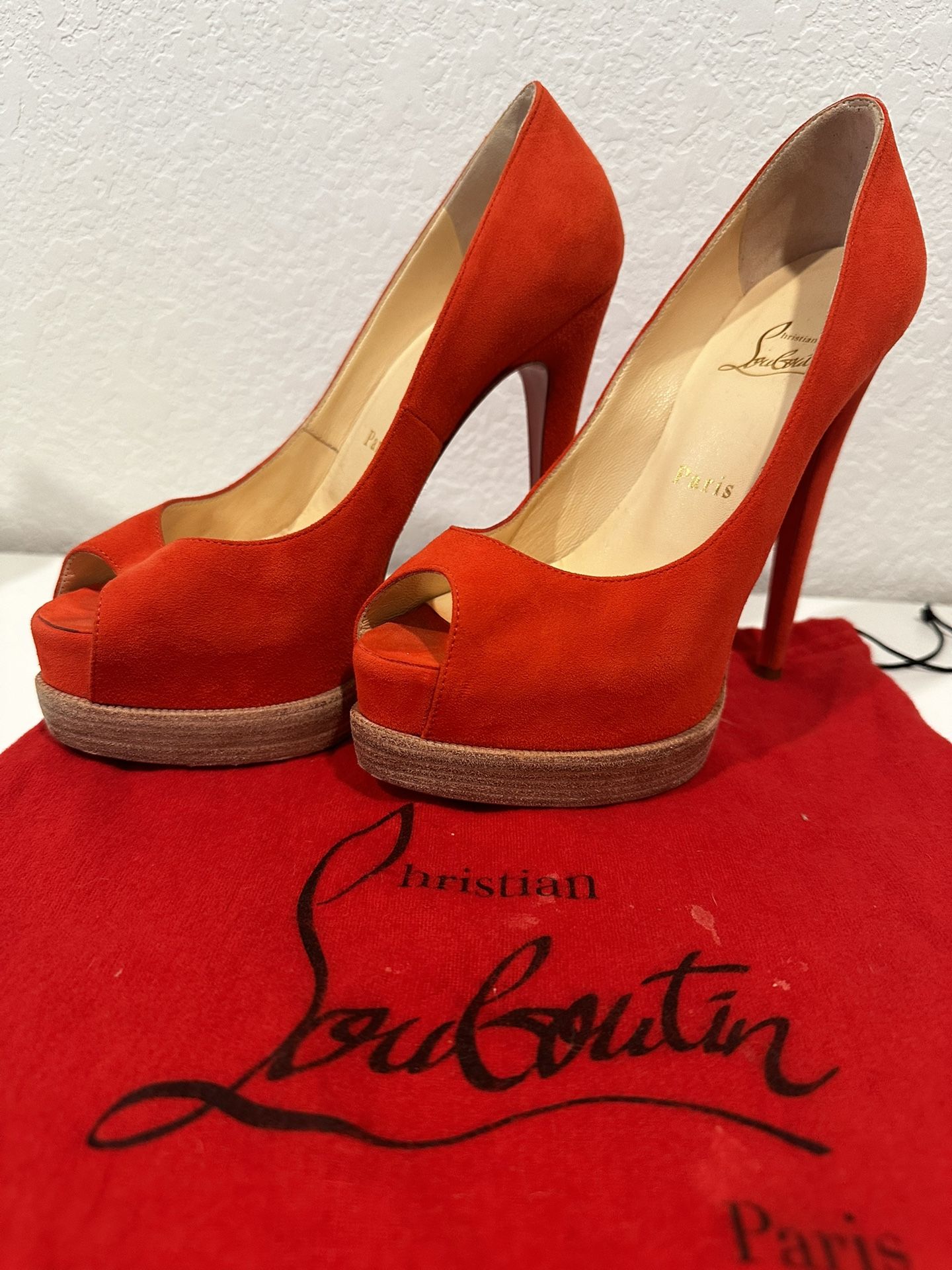 Red Authentic Louboutin Heels