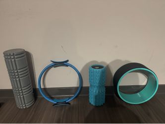 Pilates Ring + Foam Rollers + Yoga Wheel Bundle - $ 40 OBO