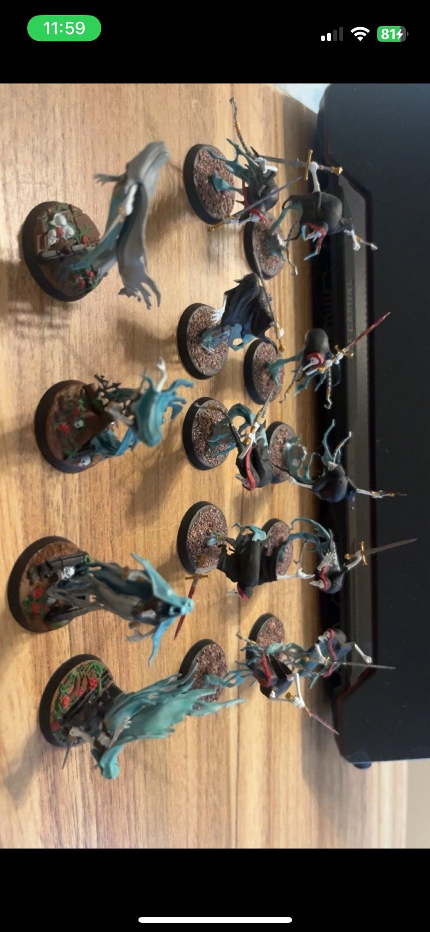 Warhammer Nighthaunt Bladehesit Revenants / Nighthaunt Myrmorun Banshees