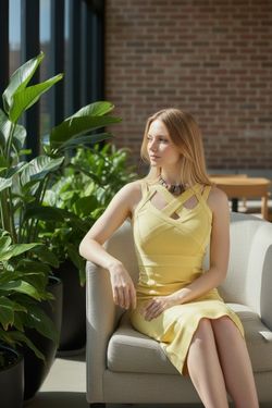 Shine Your Light Bandage Dress