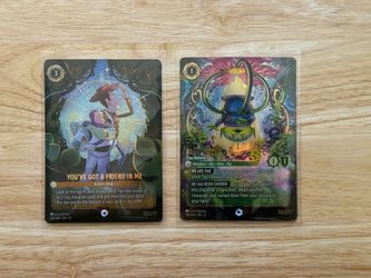 Disney Lorcana Wilds Unknown Enchanted Cards (NM)