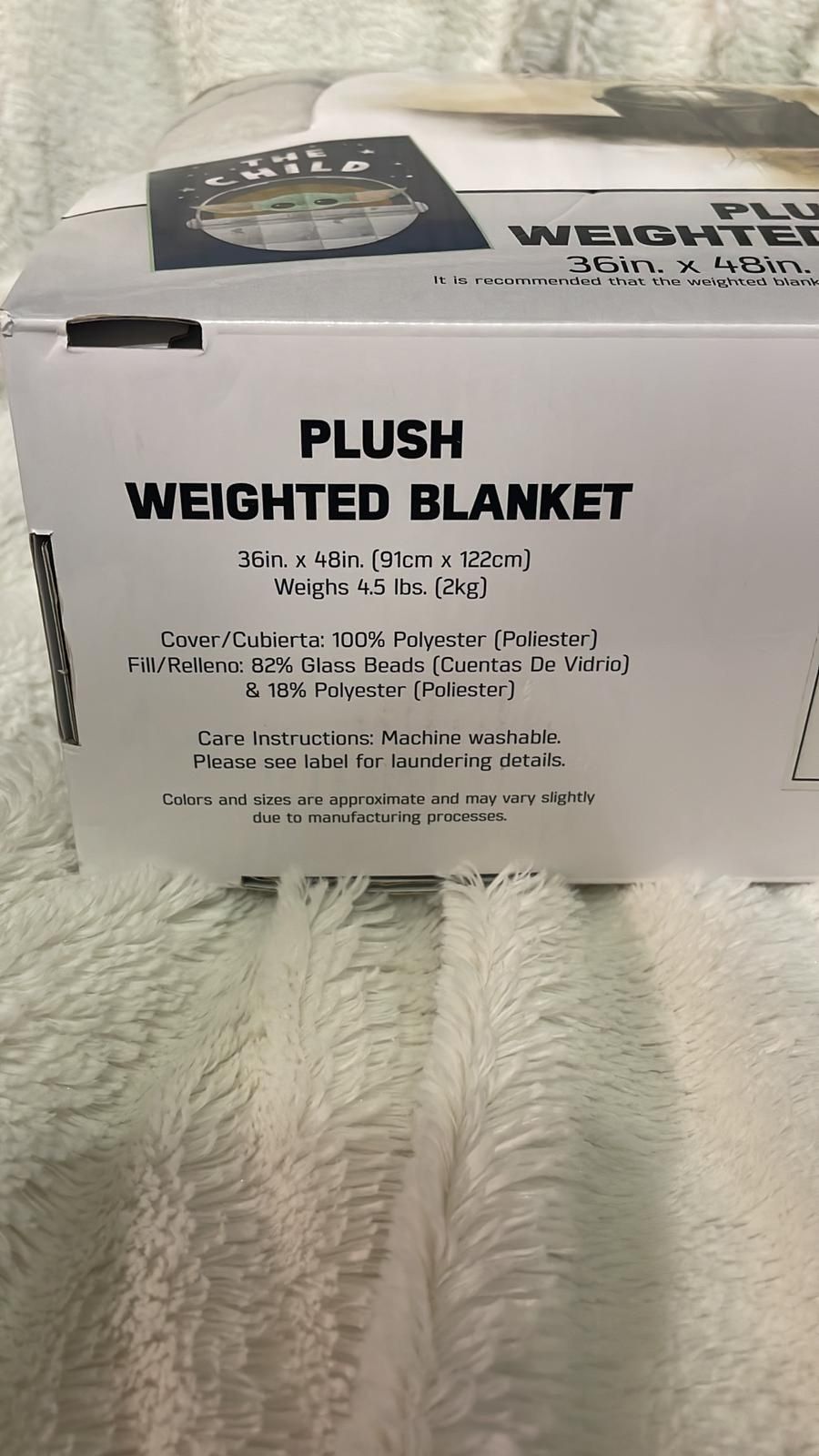 Star Wars: The Mandalorian The Child Weighted Blanket