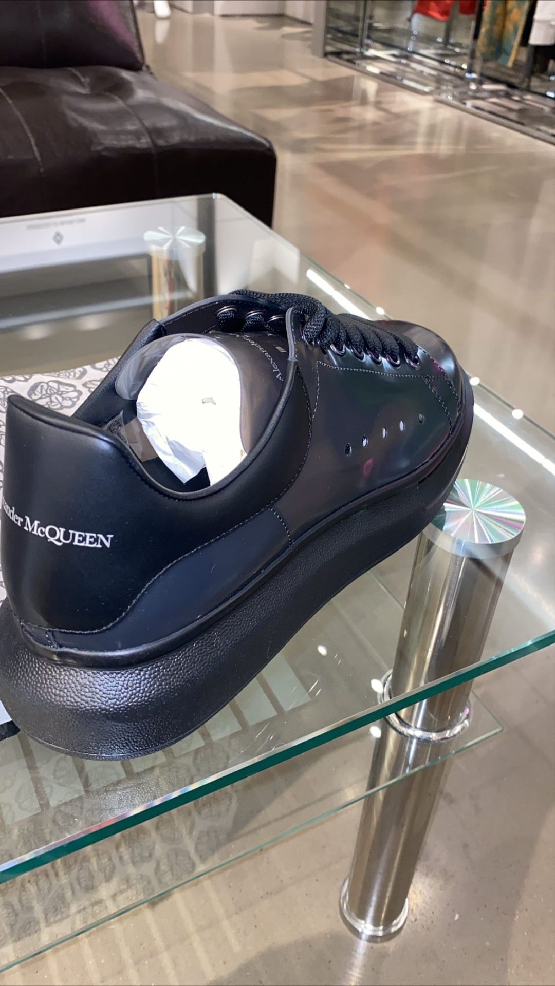 Alexander McQueen Shoes Size 43 Black/Smoke