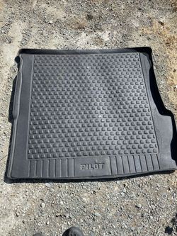 2009-2025 Honda Pilot Cargo Trunk Floor Mat Rubber Liner Plastic Protector - Great for Dogs
