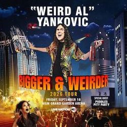 WEIRD AL YANKOVIC @ MGM Friday Sep 18