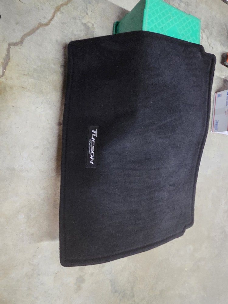 Hyundai Tucson 2017-2021 Rear Cargo Area Carpet Liner