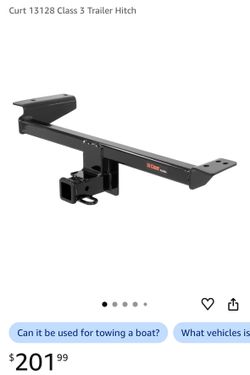 Curt 13128 Class 3 Trailer hitch - Brand new