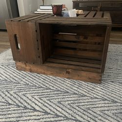 “Crate” Coffee Table