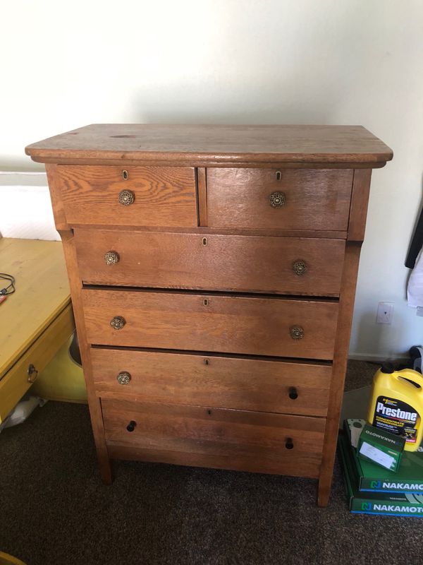Antique Oak Dresser For Sale In South San Francisco Ca Offerup
