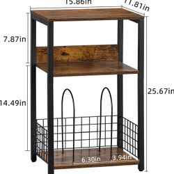 3 Tier End Table
