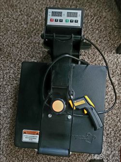 15 x 15 Heat press + sensor gun