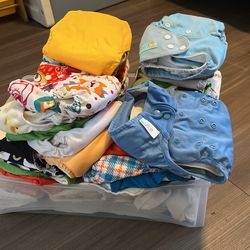 Boy And Girl Cloth Diaper