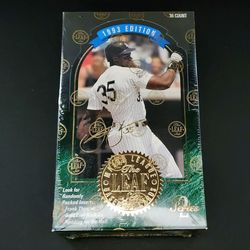 1993 Leaf Series 2 Baseball Factory Sealed Box, 36 ct. Unopened Packs - Taking Offers