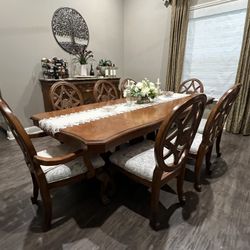 9 Piece Dining Table Extension 8 Chairs
