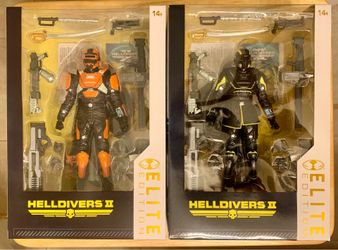Bundle of Mcfarlane Helldivers 2 Tactical & Trench Engineer Action Figure