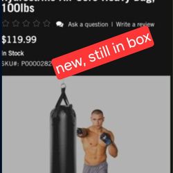 Everlast punching bag, Heavy  Bag (NEW)